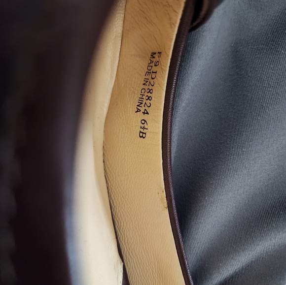 Women's Cole Haan Slip On Round Toe Buckle Brown 6.5 - Picture 4 of 12